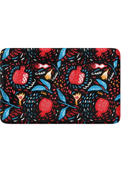 Mikrofiber Banyo Paspası, Kaymaz Taban, Makinede Yıkanabilir, Banyo Halısı