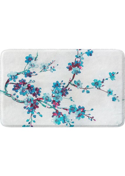 Mikrofiber Banyo Paspası, Kaymaz Taban, Makinede Yıkanabilir, Banyo Halısı