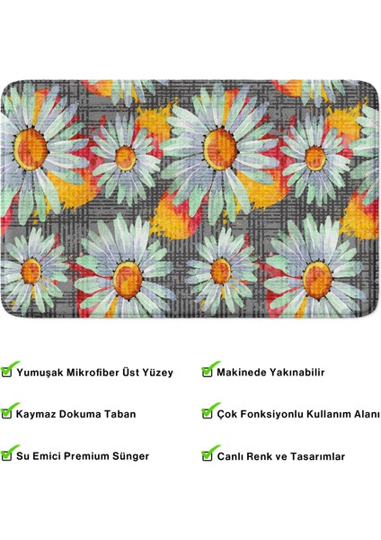 Mikrofiber Banyo Paspası, Kaymaz Taban, Makinede Yıkanabilir, Banyo Halısı modelleri