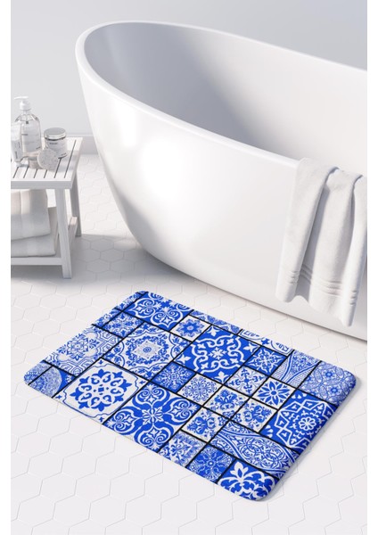 2'li Takım Banyo Paspası, Kaymaz Taban, Makinede Yıkanabilir, Banyo Halısı fiyatları