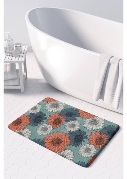 2'li Takım Banyo Paspası, Kaymaz Taban, Makinede Yıkanabilir, Banyo Halısı fiyatları