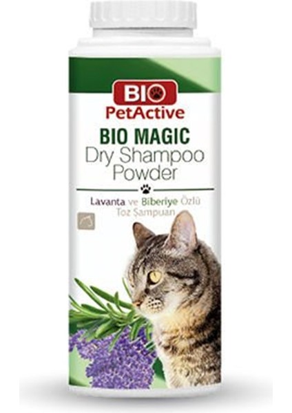 Pet Active Bio Magic Biberiye Özlü Toz Kedi Şampuanı 150 gr