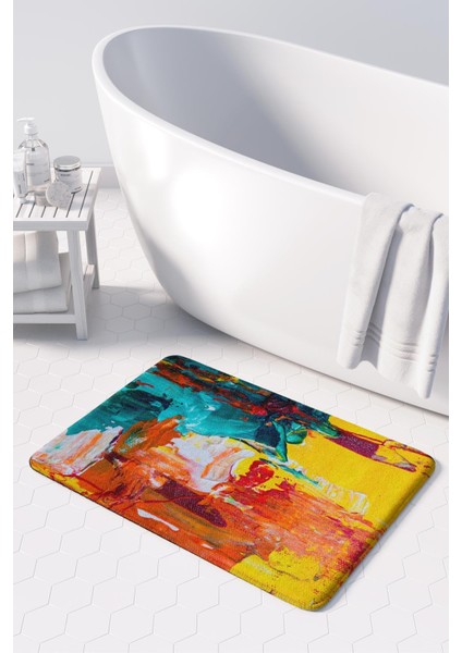 2'li Takım Banyo Paspası, Kaymaz Taban, Makinede Yıkanabilir, Banyo Halısı fiyatları