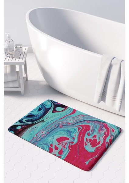 2'li Takım Banyo Paspası, Kaymaz Taban, Makinede Yıkanabilir, Banyo Halısı fiyatları