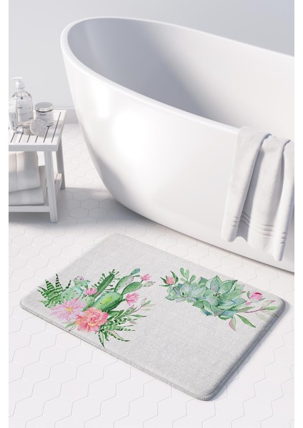 2'li Takım Banyo Paspası, Kaymaz Taban, Makinede Yıkanabilir, Banyo Halısı fiyatları