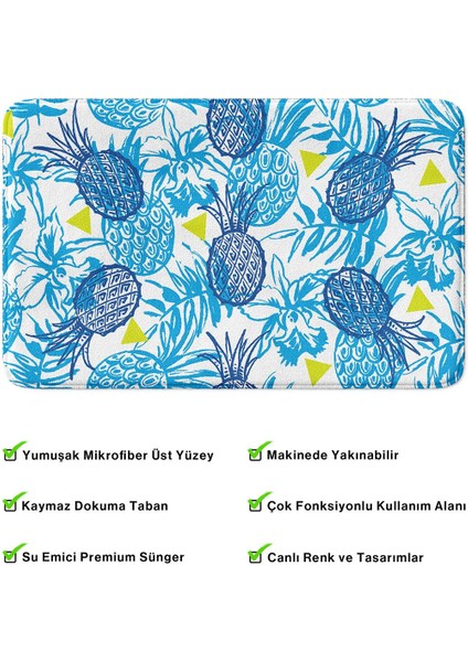 2'li Takım Banyo Paspası, Kaymaz Taban, Makinede Yıkanabilir, Banyo Halısı fırsatları