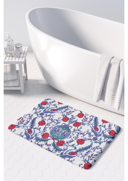 2'li Takım Banyo Paspası, Kaymaz Taban, Makinede Yıkanabilir, Banyo Halısı fiyatları