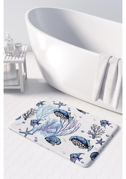 2'li Takım Banyo Paspası, Kaymaz Taban, Makinede Yıkanabilir, Banyo Halısı fiyatları