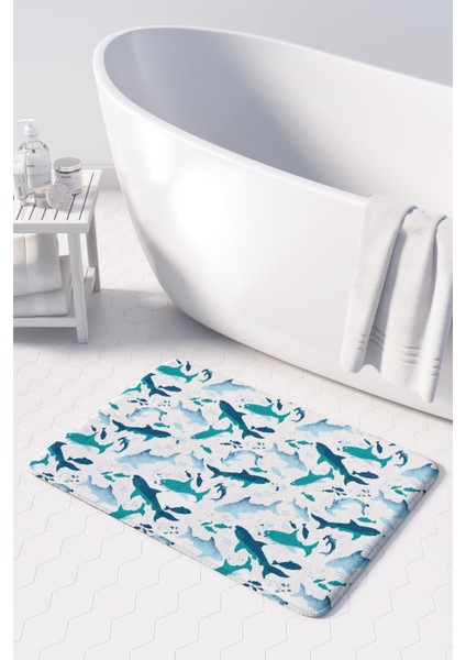 2'li Takım Banyo Paspası, Kaymaz Taban, Makinede Yıkanabilir, Banyo Halısı fiyatları