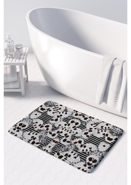 2'li Takım Banyo Paspası, Kaymaz Taban, Makinede Yıkanabilir, Banyo Halısı fiyatları