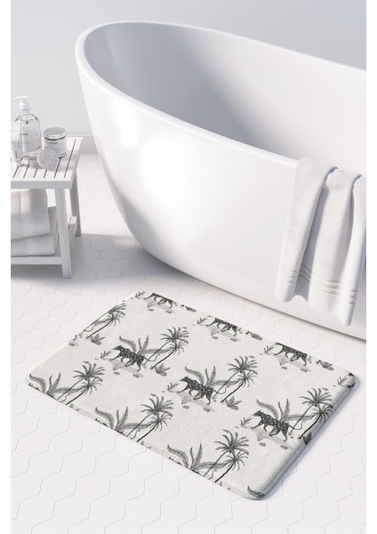 2'li Takım Banyo Paspası, Kaymaz Taban, Makinede Yıkanabilir, Banyo Halısı fiyatları