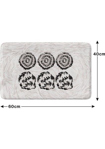 2'li Takım Banyo Paspası, Kaymaz Taban, Makinede Yıkanabilir, Banyo Halısı indirimleri