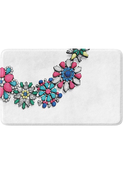 2'li Takım Banyo Paspası, Kaymaz Taban, Makinede Yıkanabilir, Banyo Halısı modelleri