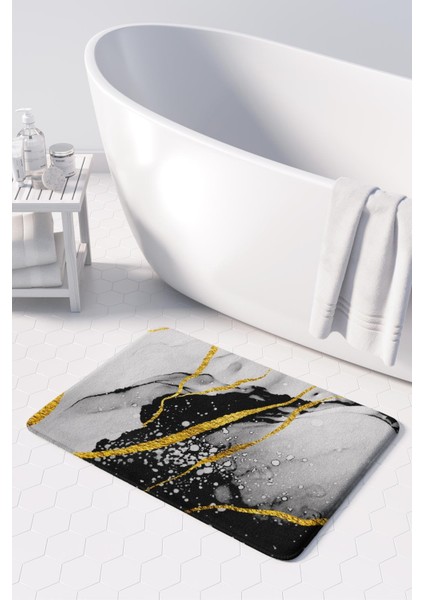 2'li Takım Banyo Paspası, Kaymaz Taban, Makinede Yıkanabilir, Banyo Halısı fiyatları