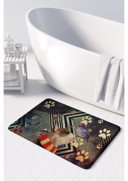 2'li Takım Banyo Paspası, Kaymaz Taban, Makinede Yıkanabilir, Banyo Halısı fiyatları