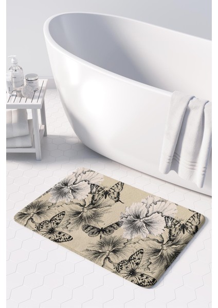 2'li Takım Banyo Paspası, Kaymaz Taban, Makinede Yıkanabilir, Banyo Halısı fiyatları