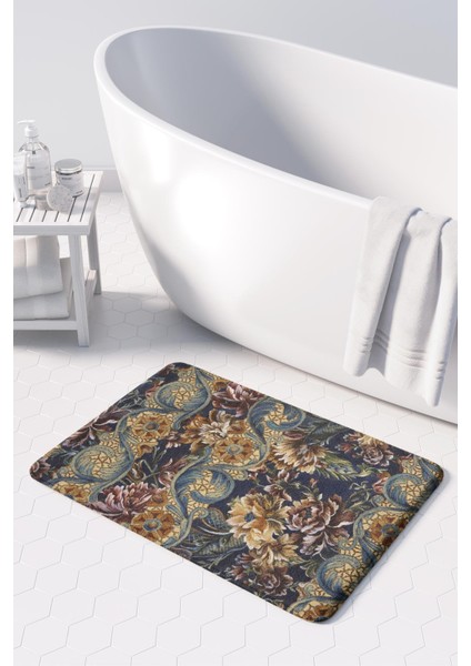 2'li Takım Banyo Paspası, Kaymaz Taban, Makinede Yıkanabilir, Banyo Halısı fiyatları