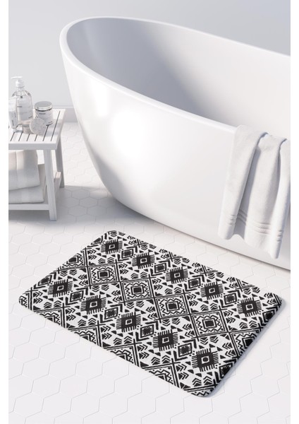 2'li Takım Banyo Paspası, Kaymaz Taban, Makinede Yıkanabilir, Banyo Halısı fiyatları