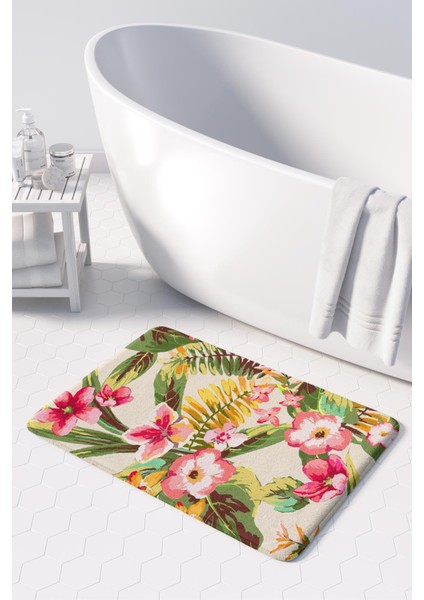 2'li Takım Banyo Paspası, Kaymaz Taban, Makinede Yıkanabilir, Banyo Halısı fiyatları