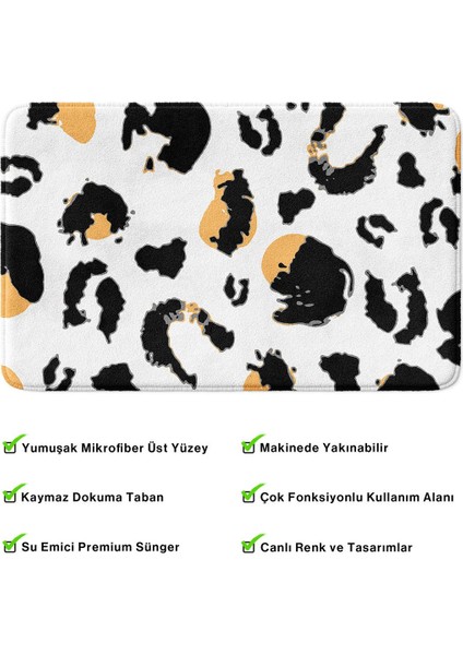 2'li Takım Banyo Paspası, Kaymaz Taban, Makinede Yıkanabilir, Banyo Halısı fırsatları