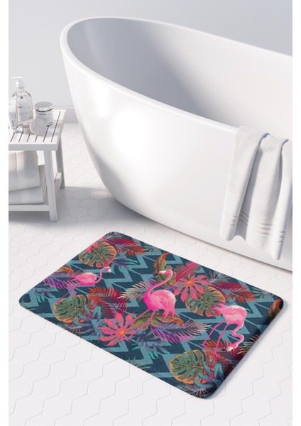 2'li Takım Banyo Paspası, Kaymaz Taban, Makinede Yıkanabilir, Banyo Halısı fiyatları