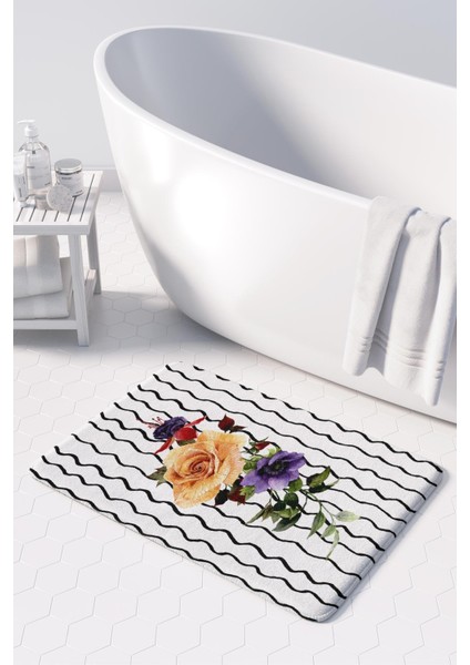 2'li Takım Banyo Paspası, Kaymaz Taban, Makinede Yıkanabilir, Banyo Halısı fiyatları