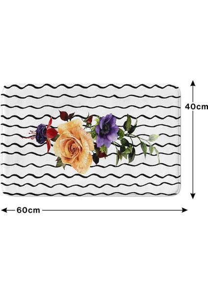 2'li Takım Banyo Paspası, Kaymaz Taban, Makinede Yıkanabilir, Banyo Halısı indirimleri