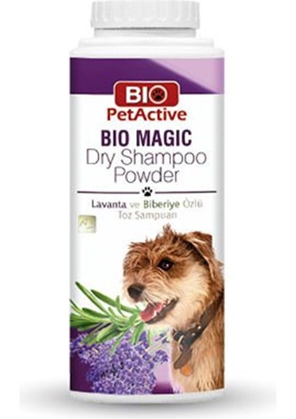 Pet Active Bio Magic Biberiye Özlü Toz Köpek Şampuanı 150 gr