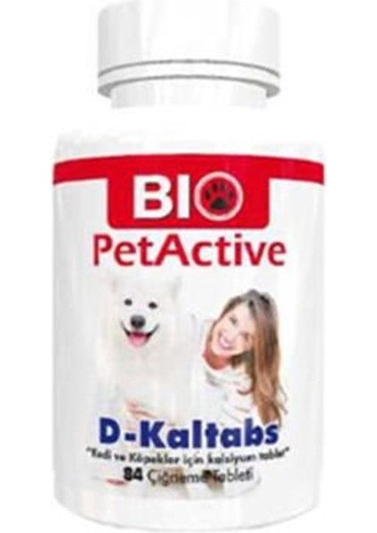 Pet Active Kedi ve Köpekler Için Kalsiyum Tablet 126 gr