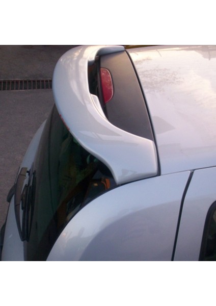 (Boyasız) Renault Clio 2 Cam Üstü Spoiler 1999-2004 Arasına Uyumludur