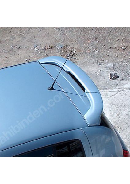 (Boyasız) Renault Clio 2 Cam Üstü Spoiler 1999-2004 Arasına Uyumludur