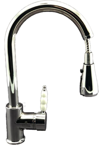 Endüstriyel Tip Mutfak Eviye Bataryası 3'lü Set Eviye- Lavabo- Banyo Bataryası