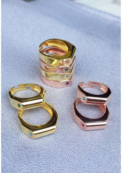 Yeşil Taşlı Yılan Kafası Gümüş Yüzük fırsatları