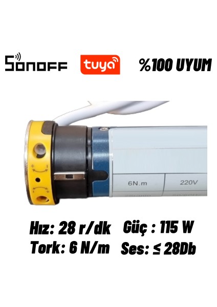 Tuya Sonoff Knx Akıllı Switch Uyumlu Stor Perde Motoru