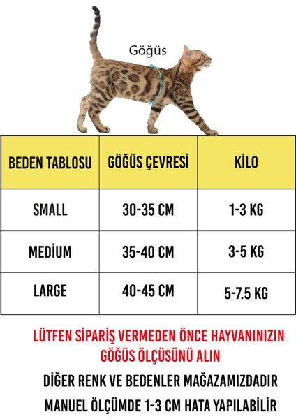 Kedi Tasması Göğüs Tasma Seti Yumuşak Süet Pudra Renk