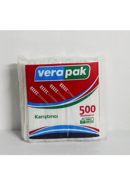 Plastik Şeffaf, Çay ve Kahve Karıştırıcı 1000 Li x 3 Paket