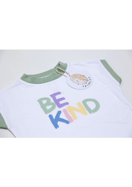 %100 Organik Pamuk "be Kınd" Oversize 8683169014181BODYSUIT