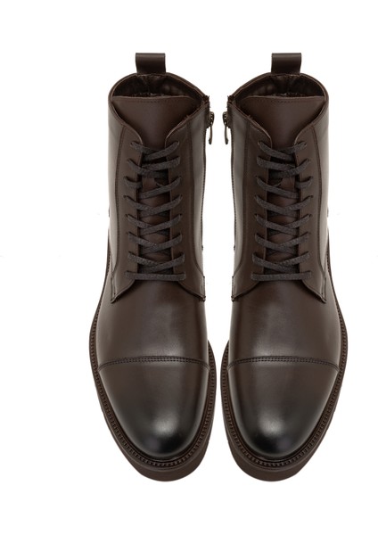 Bertina Kahve Erkek Deri Bot