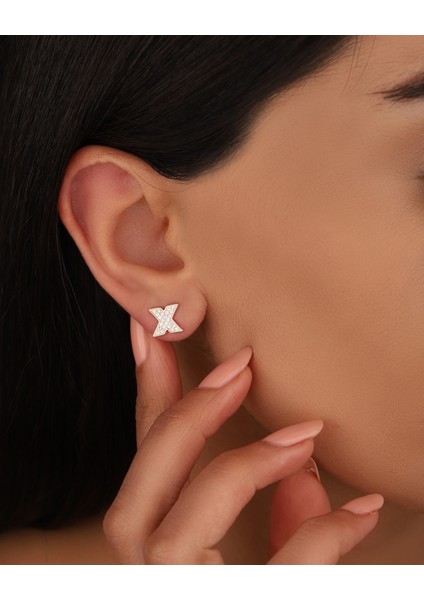 Ox Çivili Gümüş Küpe fiyatları