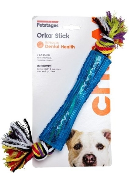 Petstages Orka Stick Alternatif İpli Köpek Çiğneme Oyuncağı