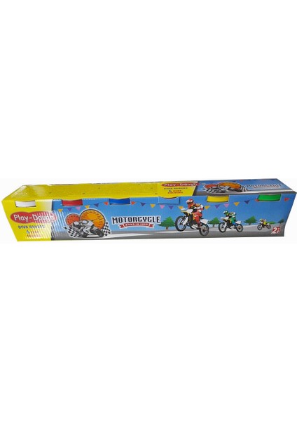 Oyun Hamuru 6 Lı Play-Dough Motorcycle 1 Paket Oyun Hamuru Seti 6 Renk