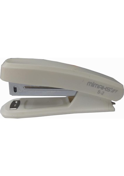 Zımba Makinesi Beyaz S-3 Stapler No:10 1 Adet Küçük Zımba Makinası 10-15 Sayfa Okul Büro Öğrenci Ofis