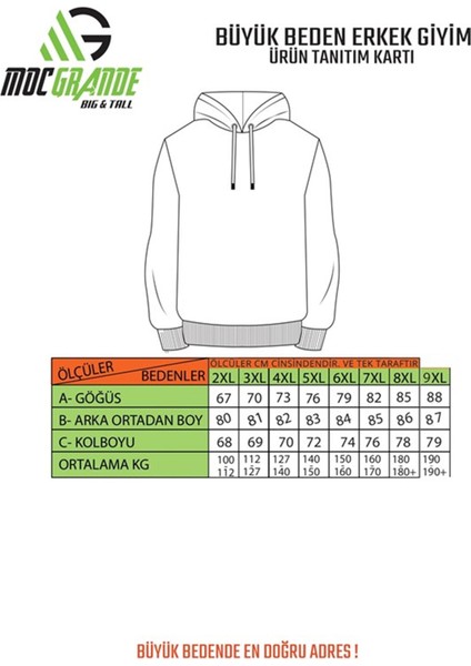 Büyük Beden Unisex Kapüşonlu 3ip Sweat 11701 Neftı fırsatları