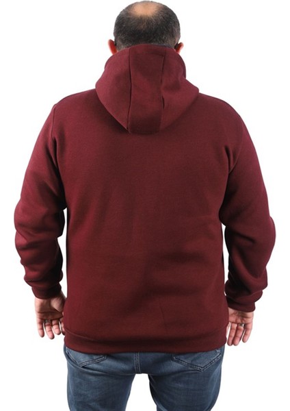 Büyük Beden Unisex Kapüşonlu 3ip Sweat 11701 Murdum modelleri