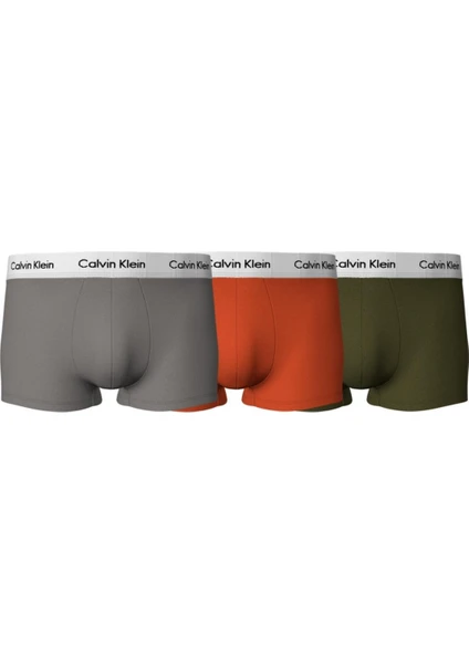 Calvin Klein U2664G Low Rise Trunk 3pk Erkek Boxer