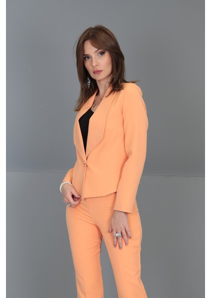 Mini Ceket-Şeftali modelleri
