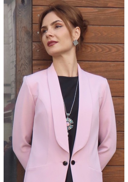 Asimetrik Ceket-Pudra fiyatları