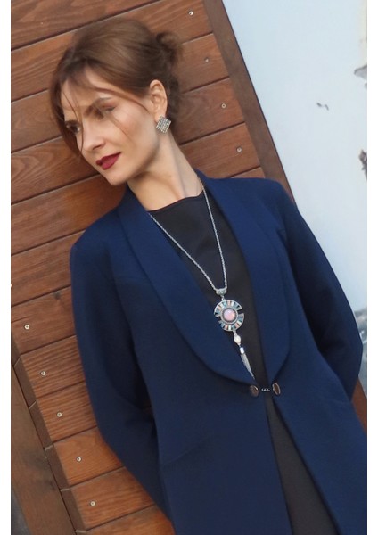 Asimetrik Ceket-Lacivert fiyatları