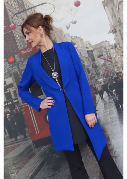 Asimetrik Ceket-Saks modelleri