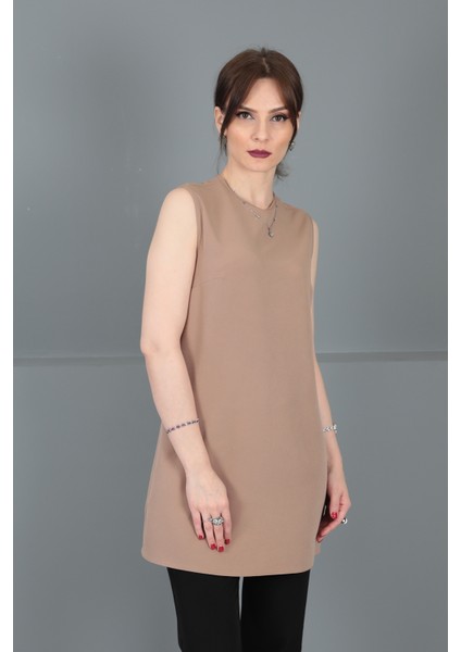 Sıfır Kol Içlik-Açık Kahve